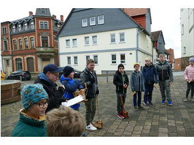 Rasseln in Naumburg - eine alte Ostertradition (Foto: Karl-Franz Thiede)